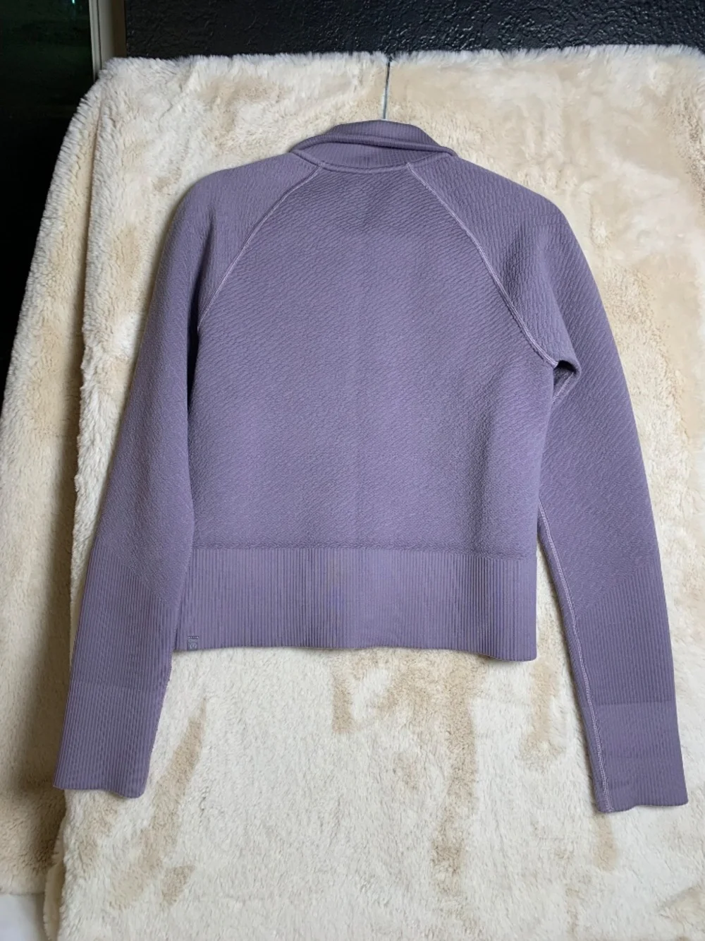 Lululemon End State Full Zip - Dusky Lavender,purple textured jacket sz 6